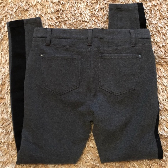 DKNY Gray Pants with Black Sides Size 4 - Picture 6 of 6